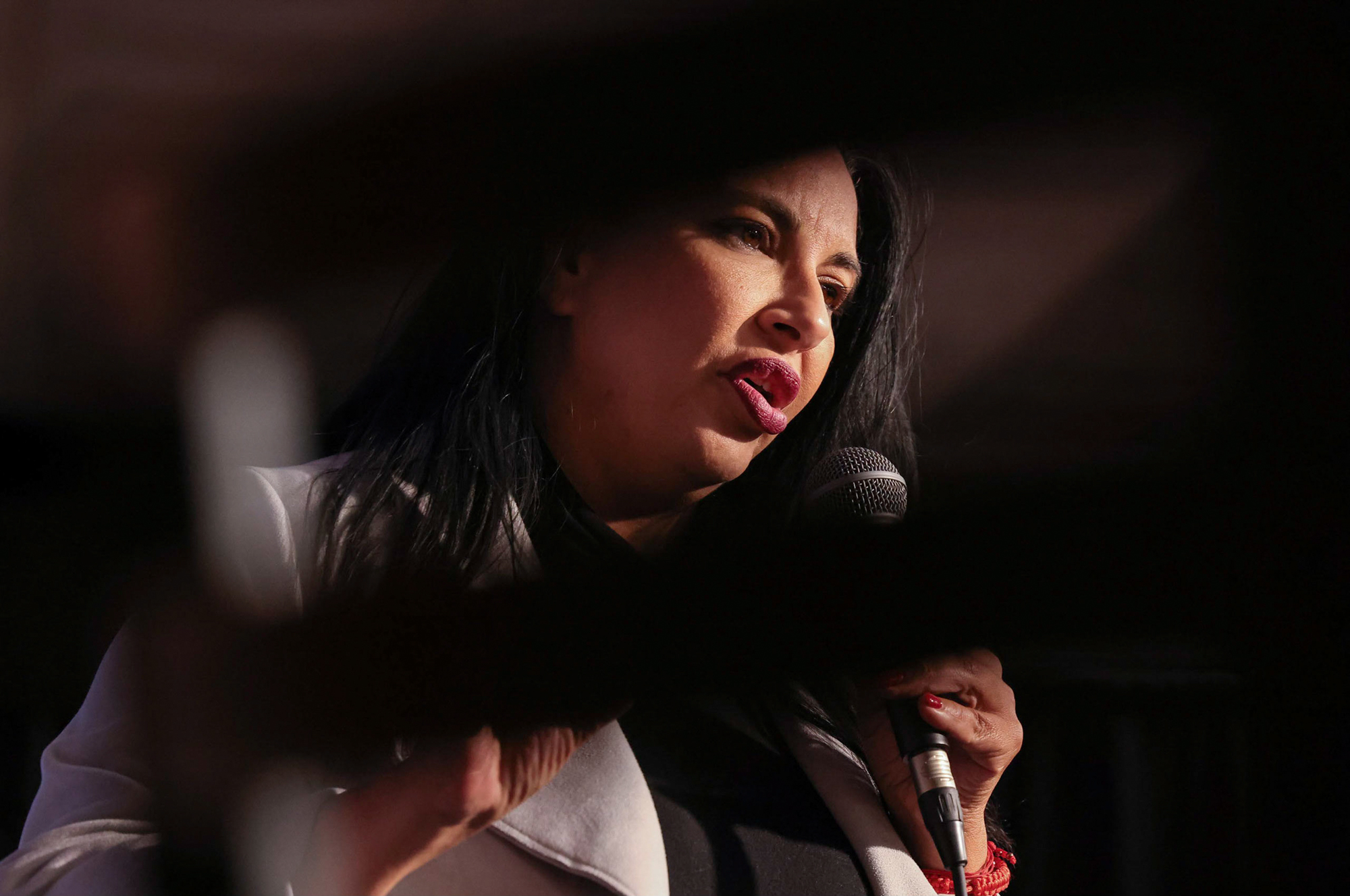 Sigal Chattah, then-Republican candidate for Nevada attorney general, speaks during a political rally in Henderson.